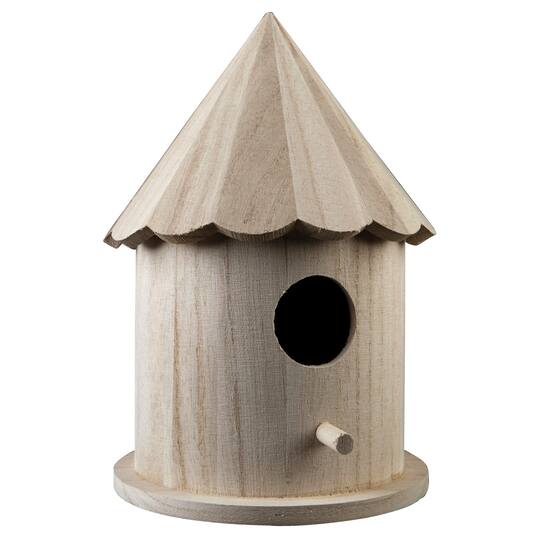 8 5 Cone Shaped Birdhouse By Artminds, Wooden Bird Houses Michaels